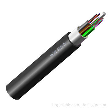 Tunnel Fiber-optic Cable, Fiber Type of SM G652D MM 50/125 MM 62.5/125, Fiber Count 4-144 Cores